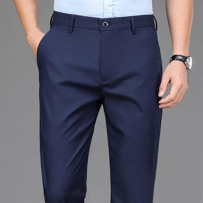 Men's Slim Fit Formal Trousers - OutfitLondon