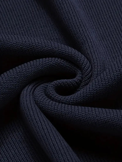 Men's Simple V-Neck Winter Sweater