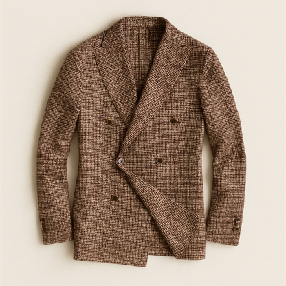 Classic Fit Checked Blazer Jacket