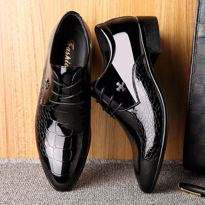 Smart Men's Leather Dress Shoes