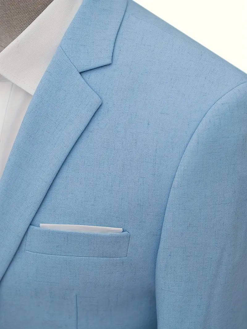 Slim Fit Classic Business Suit for Men