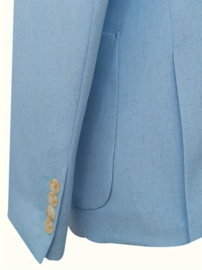Slim Fit Classic Business Suit for Men