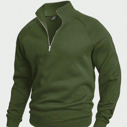 Cozy Thermal Half Zip Fleece Pullover