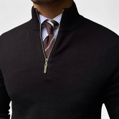 Men's Crew Neck Jumper - Slim Fit Knitted Top