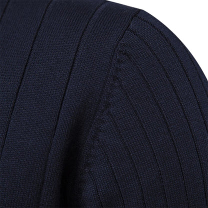 Men's Casual Zip Neck Pullover Sweater