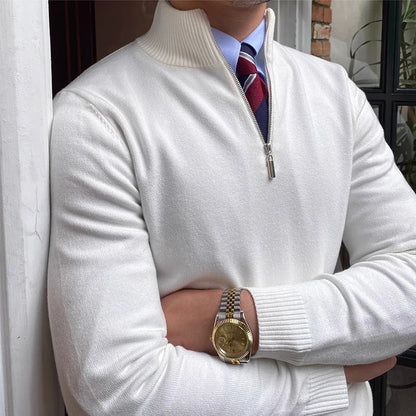Stylish Mens Autumn Knit Pullover Sweater
