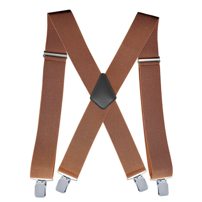 Strong Adjustable Men's Y-Back Suspenders