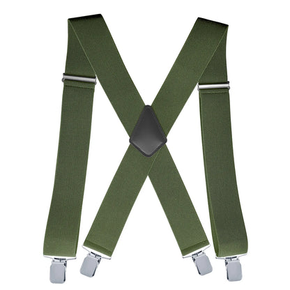 Strong Adjustable Men's Y-Back Suspenders