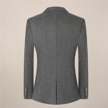 Classic Fit Tweed Blazer Jacket
