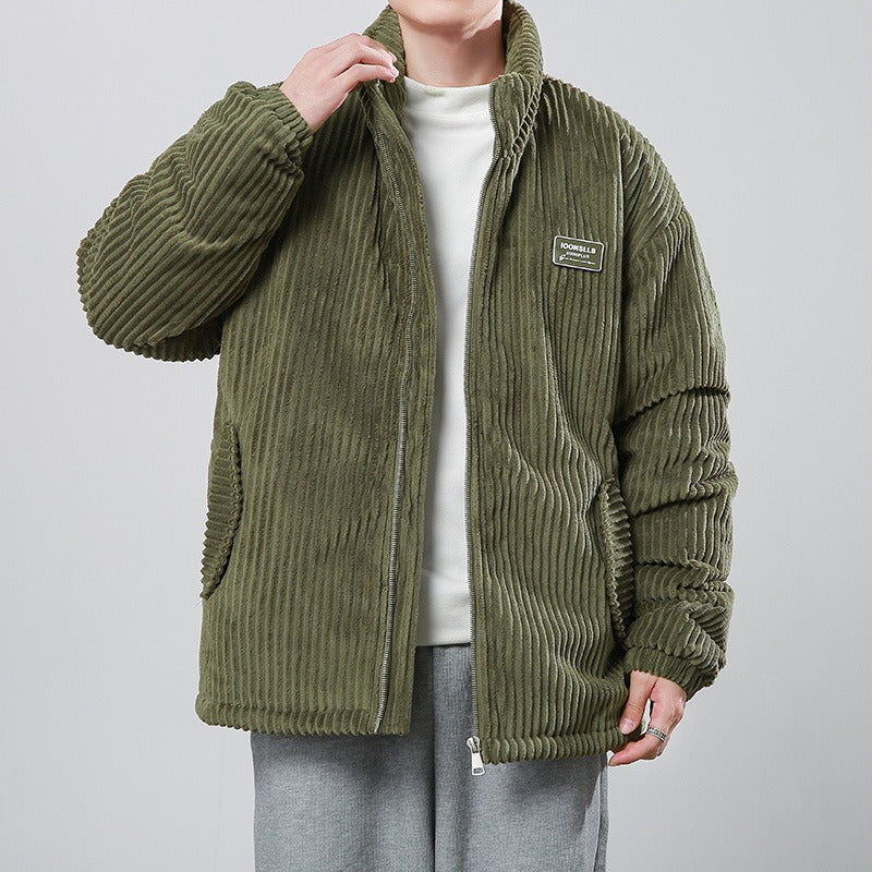 Comfortable Casual Corduroy Padded Jacket