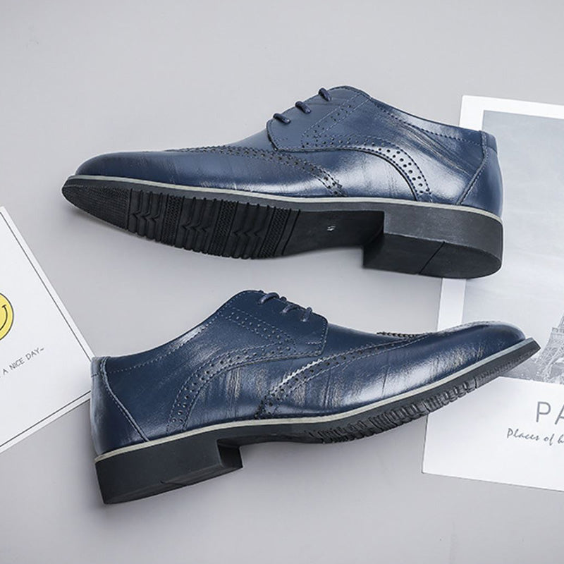 Trendy Men's Ombre Lace Shoes