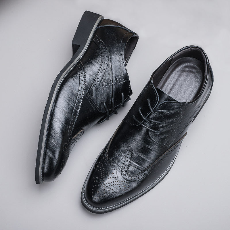 Trendy Men's Ombre Lace Shoes