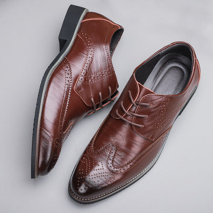 Trendy Men's Ombre Lace Shoes