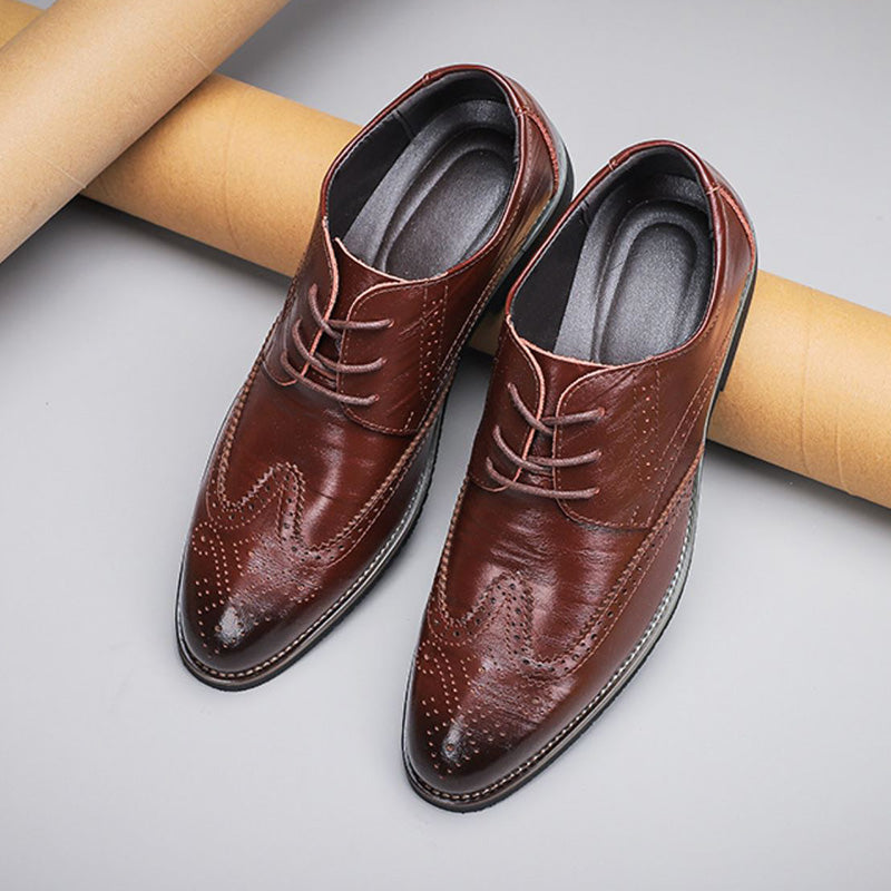 Trendy Men's Ombre Lace Shoes