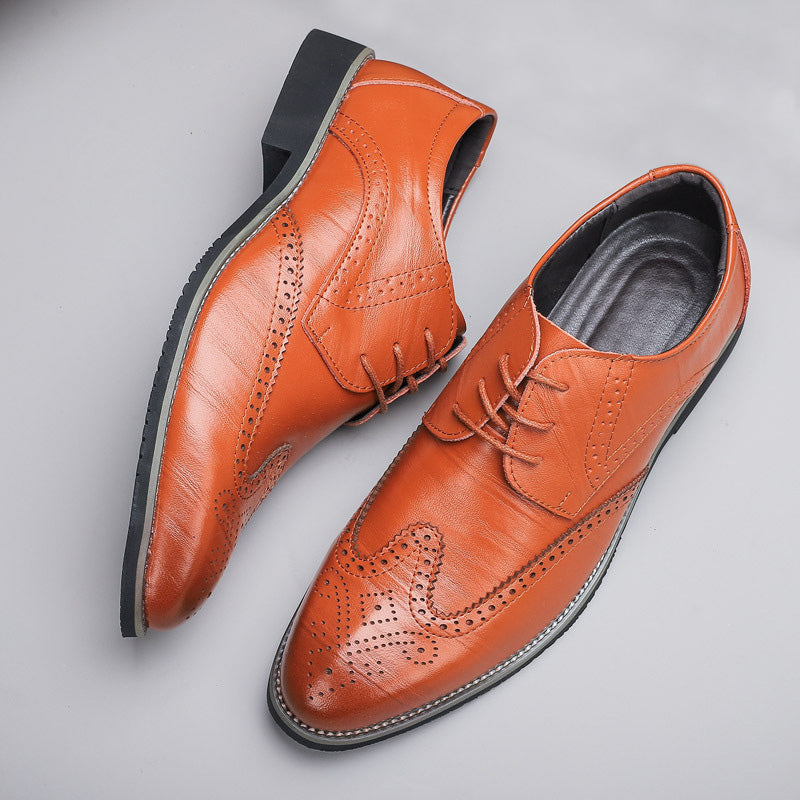 Trendy Men's Ombre Lace Shoes