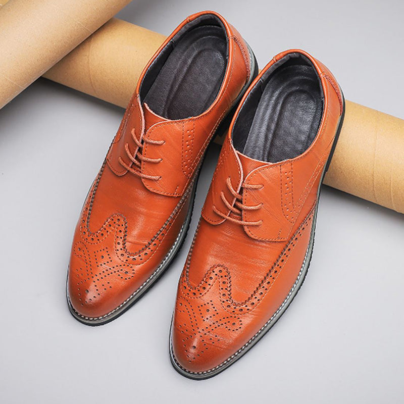 Trendy Men's Ombre Lace Shoes