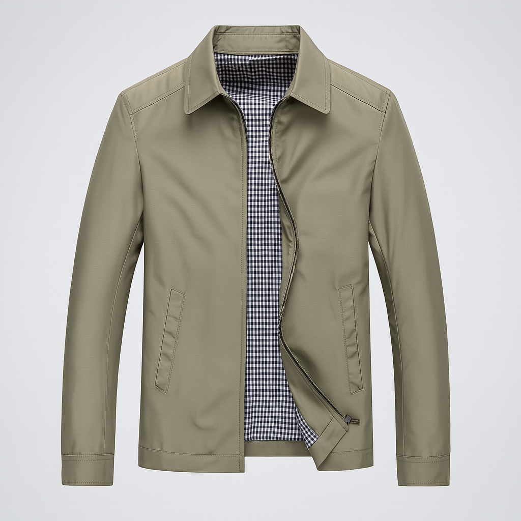 Slim Fit Water Repellent Windbreaker Jacket