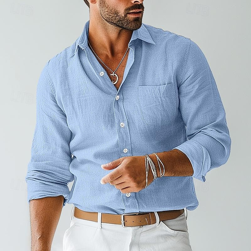 Casual Loose Fit Summer Shirt for Men