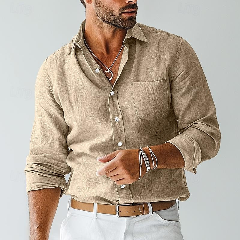 Casual Loose Fit Summer Shirt for Men