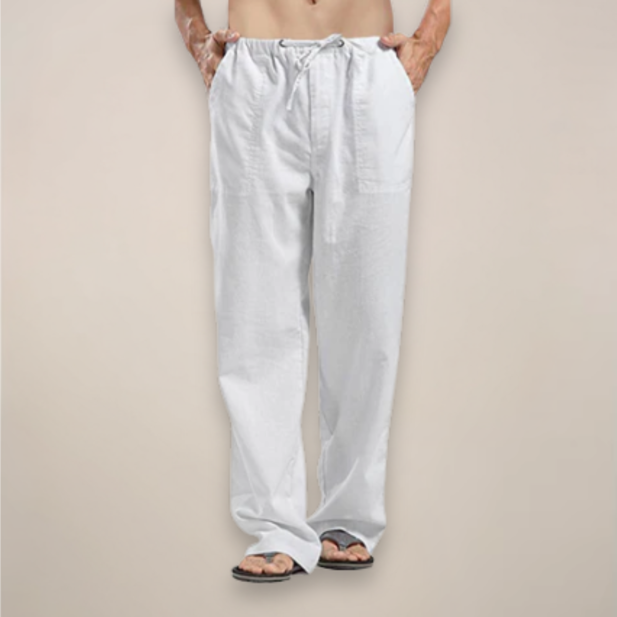 Comfortable Summer Linen Pants for Men - OutfitLondon