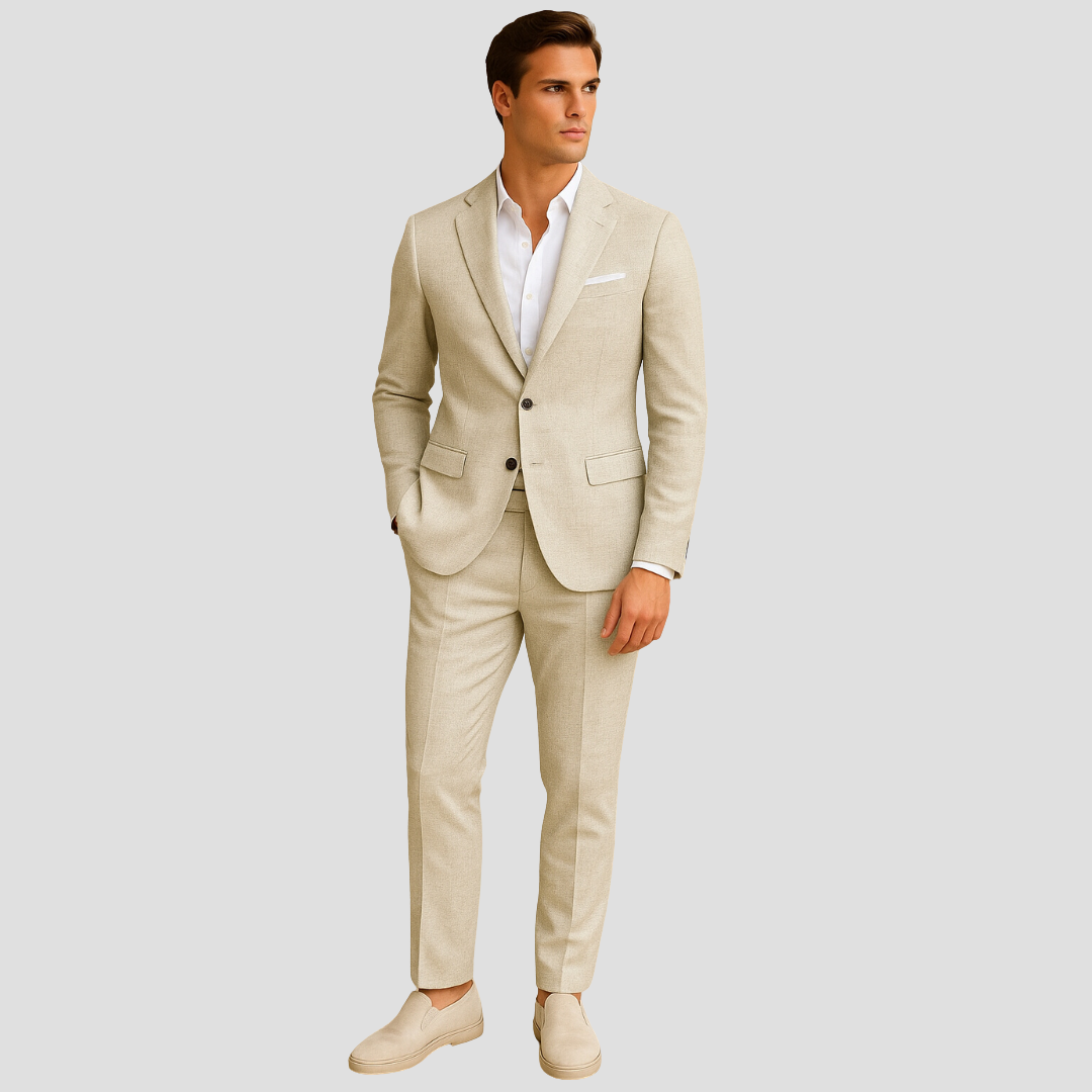 Classic Lightweight Men's Summer Suit - OutfitLondon