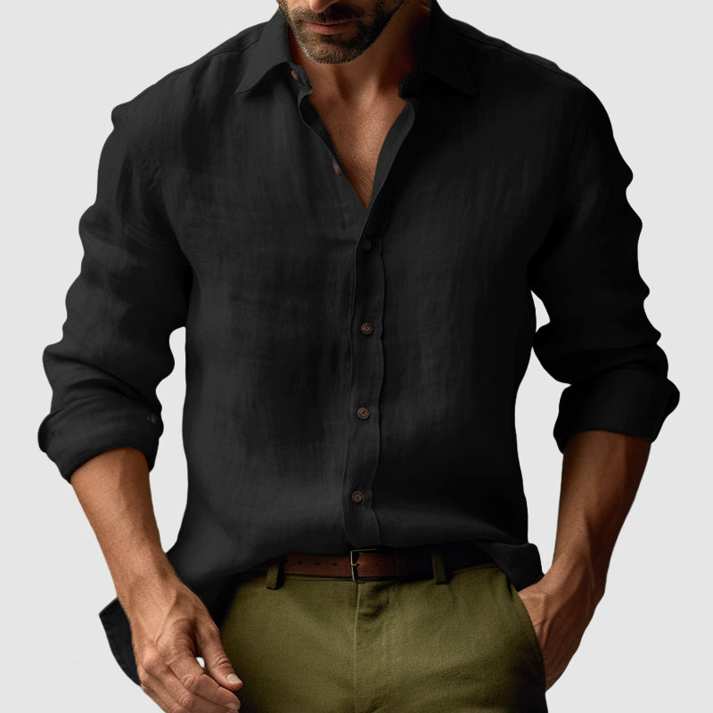 Classic Cotton Casual Button Down Shirt