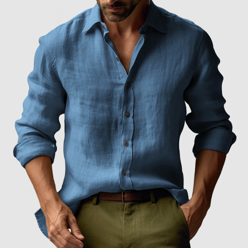 Classic Cotton Casual Button Down Shirt