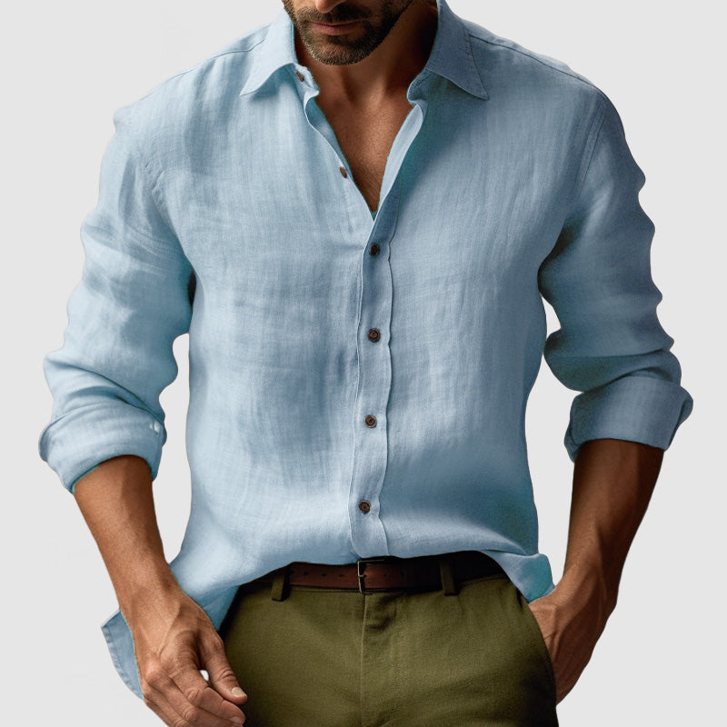 Classic Cotton Casual Button Down Shirt