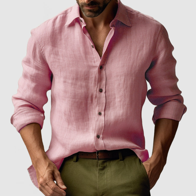 Classic Cotton Casual Button Down Shirt