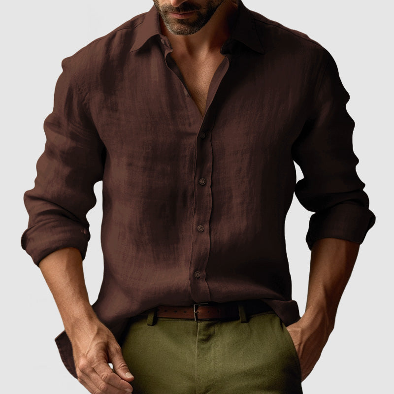 Classic Cotton Casual Button Down Shirt