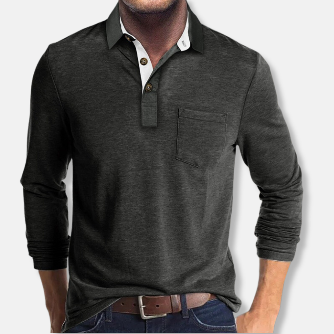 Classic Fit Casual Polo Shirt for Men - OutfitLondon