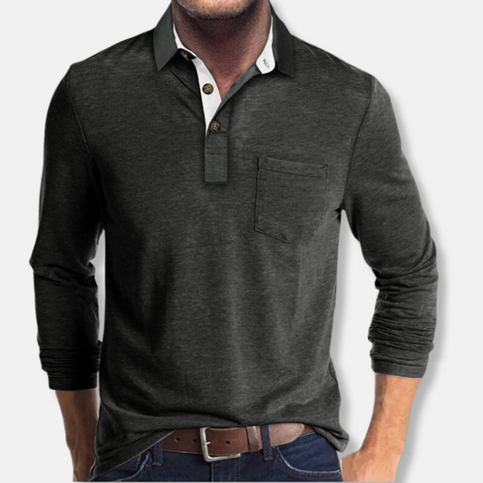 Classic Fit Casual Polo Shirt for Men - OutfitLondon