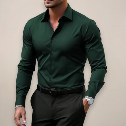 Men's Classic Fit Casual Button Shirt
