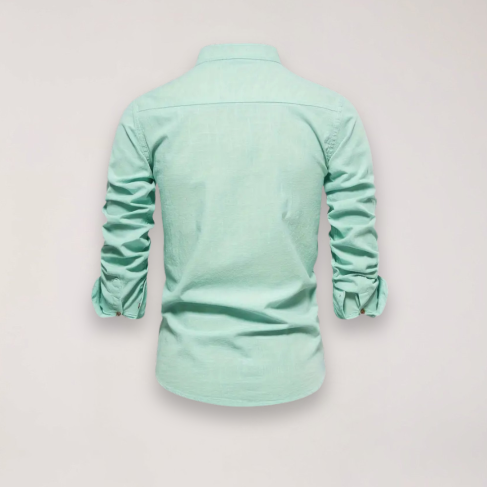 Classic Fit Long Sleeve Button Shirt