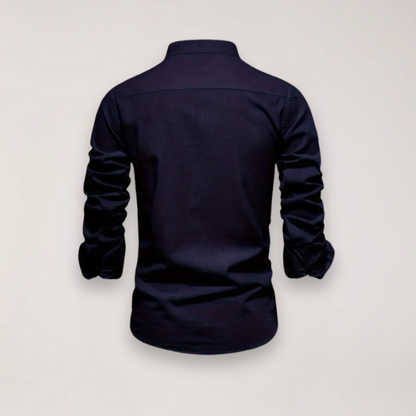 Classic Fit Long Sleeve Button Shirt