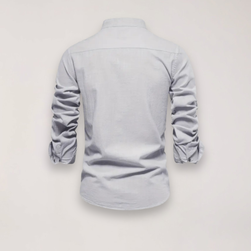 Classic Fit Long Sleeve Button Shirt