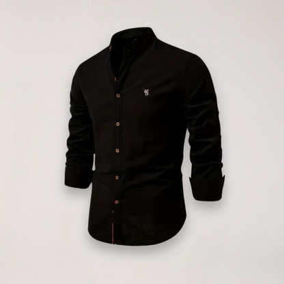 Classic Fit Long Sleeve Button Shirt - OutfitLondon
