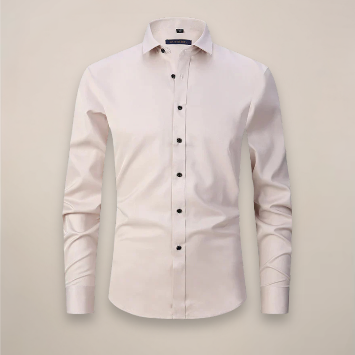 Slim Fit Men's Long Sleeve Dress Shirt