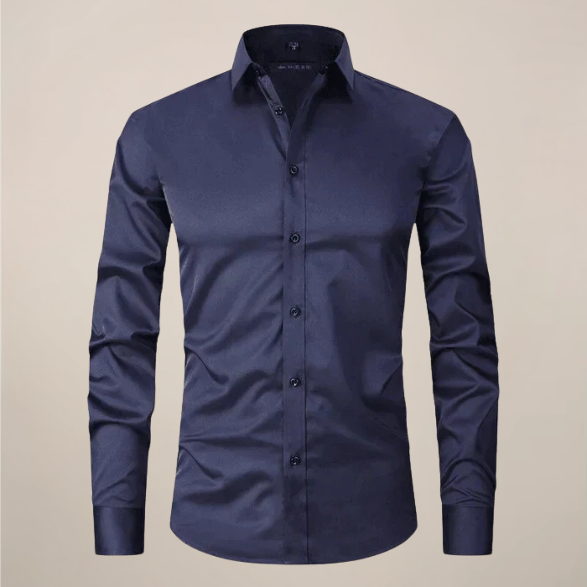 Slim Fit Men's Long Sleeve Dress Shirt