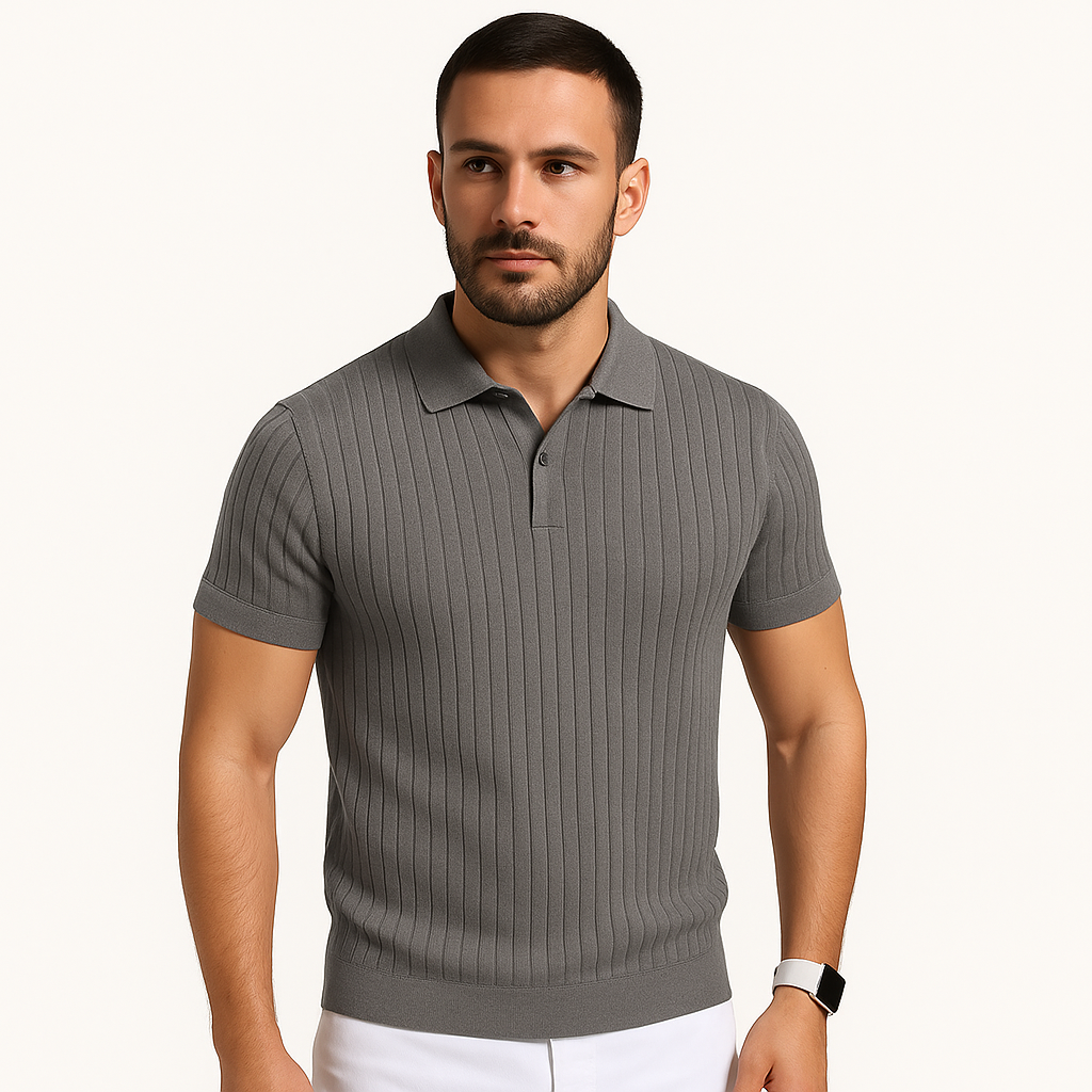 Slim Fit Men's Polo Shirt - Classic Comfortable Design