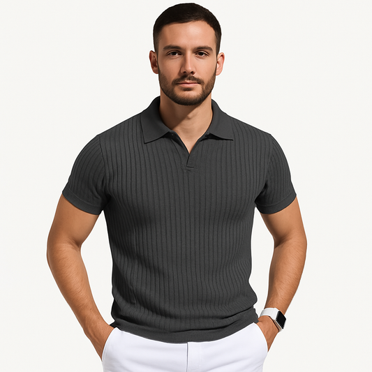 Slim Fit Men's Polo Shirt - Classic Comfortable Design - OutfitLondon