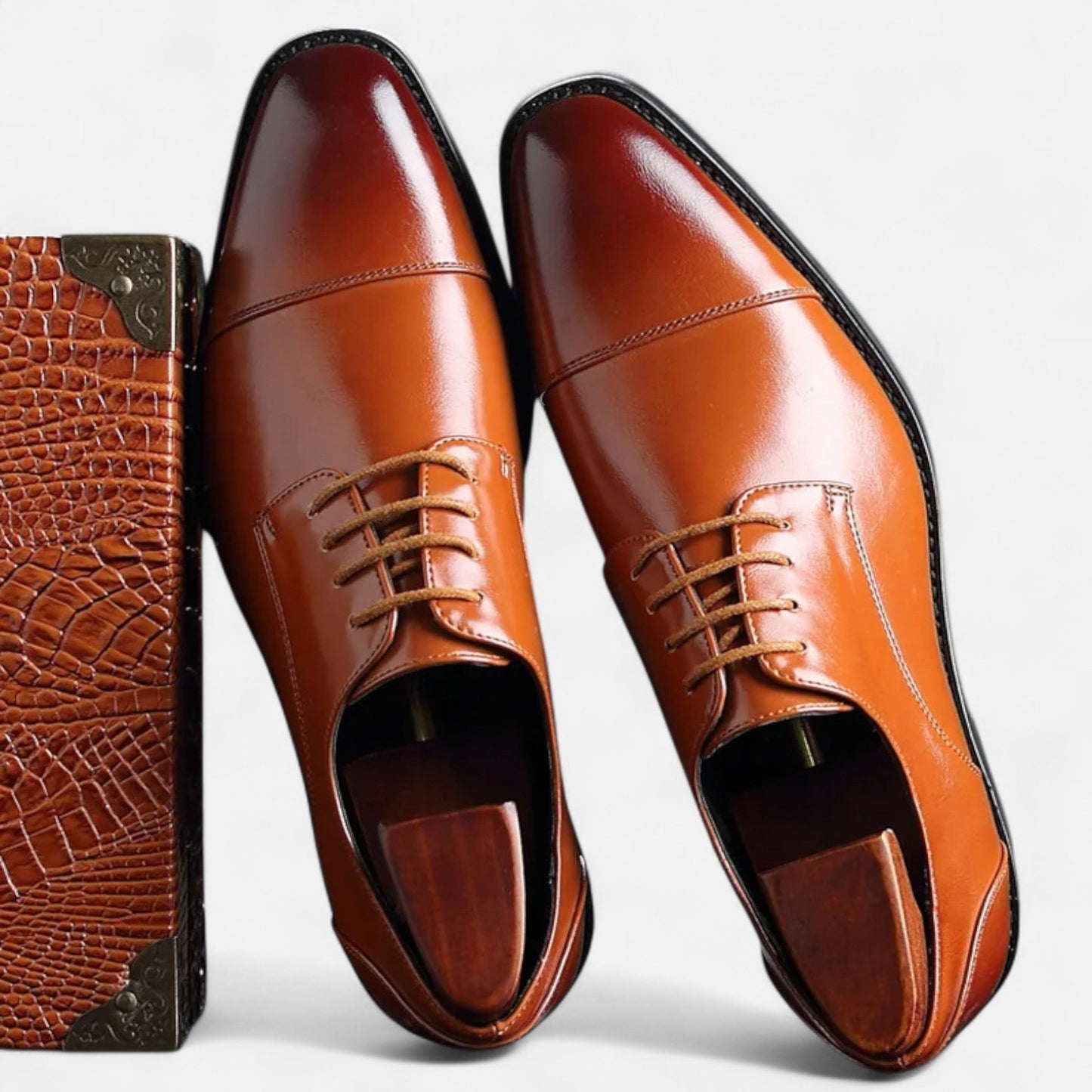 Traditional Leather Dress Shoes - Timeless Formal Style