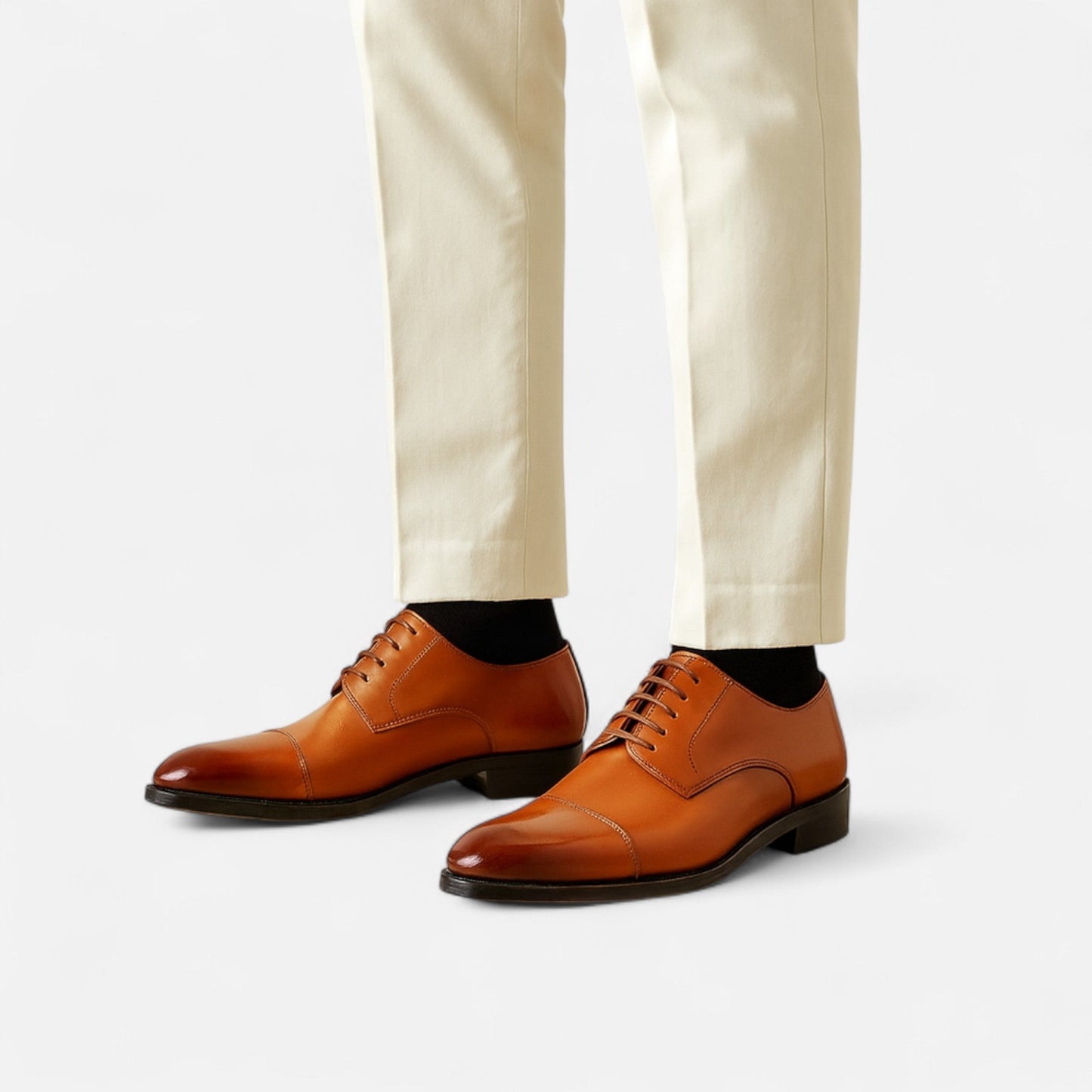Traditional Leather Dress Shoes - Timeless Formal Style