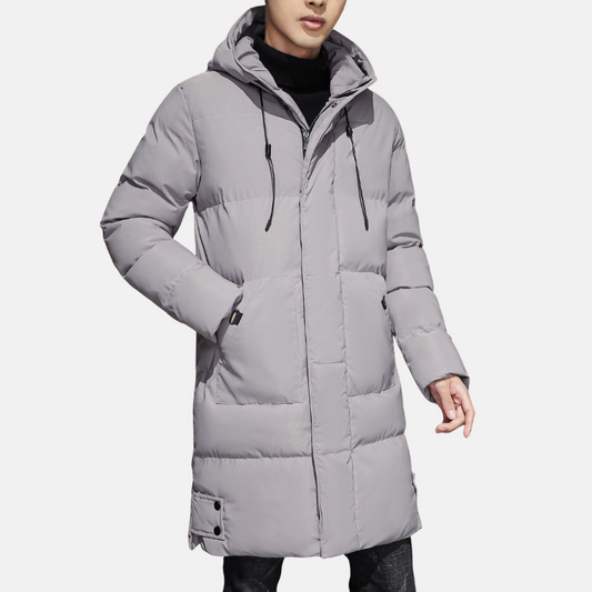 Waterproof Men's Quilted Parka Jacket - OutfitLondon