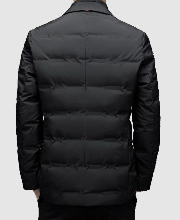 Men's Insulated Padded Waterproof Parka Jacket