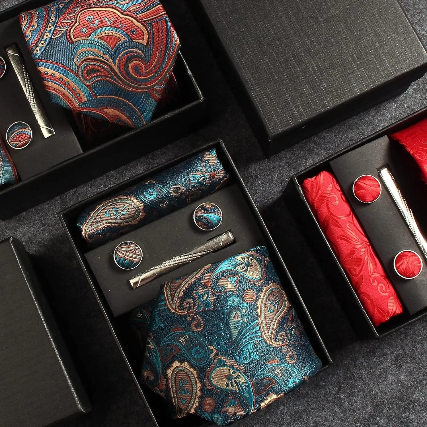 Men's Classic Tie Accessory Kit - OutfitLondon