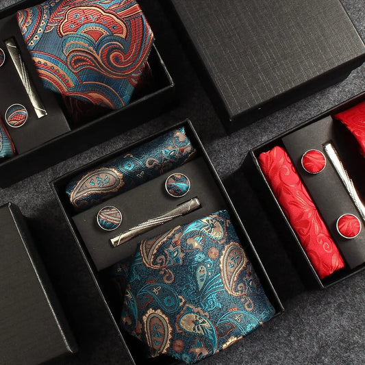 Men's Classic Tie Accessory Kit - OutfitLondon