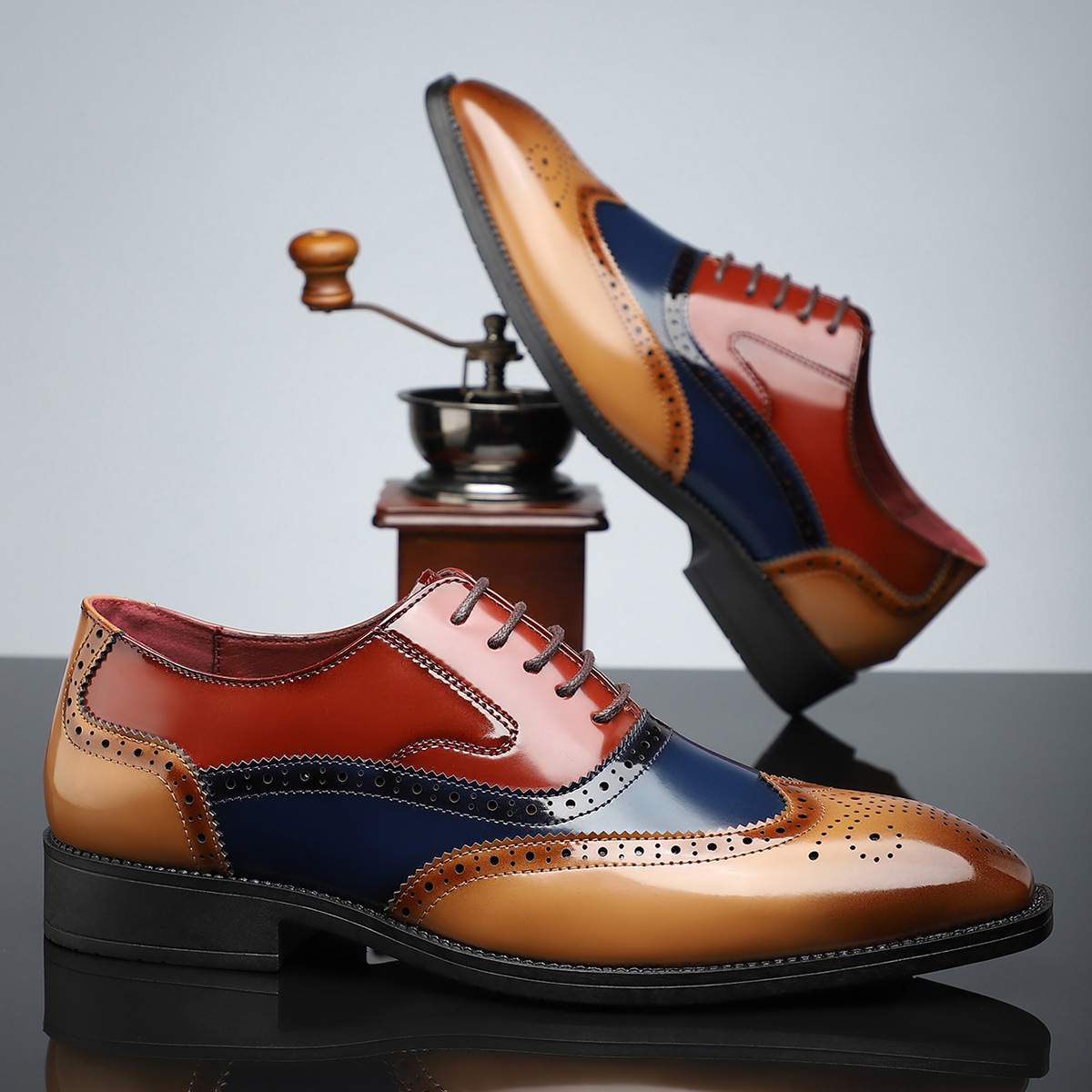 Stylish Men's Leather Oxfords
