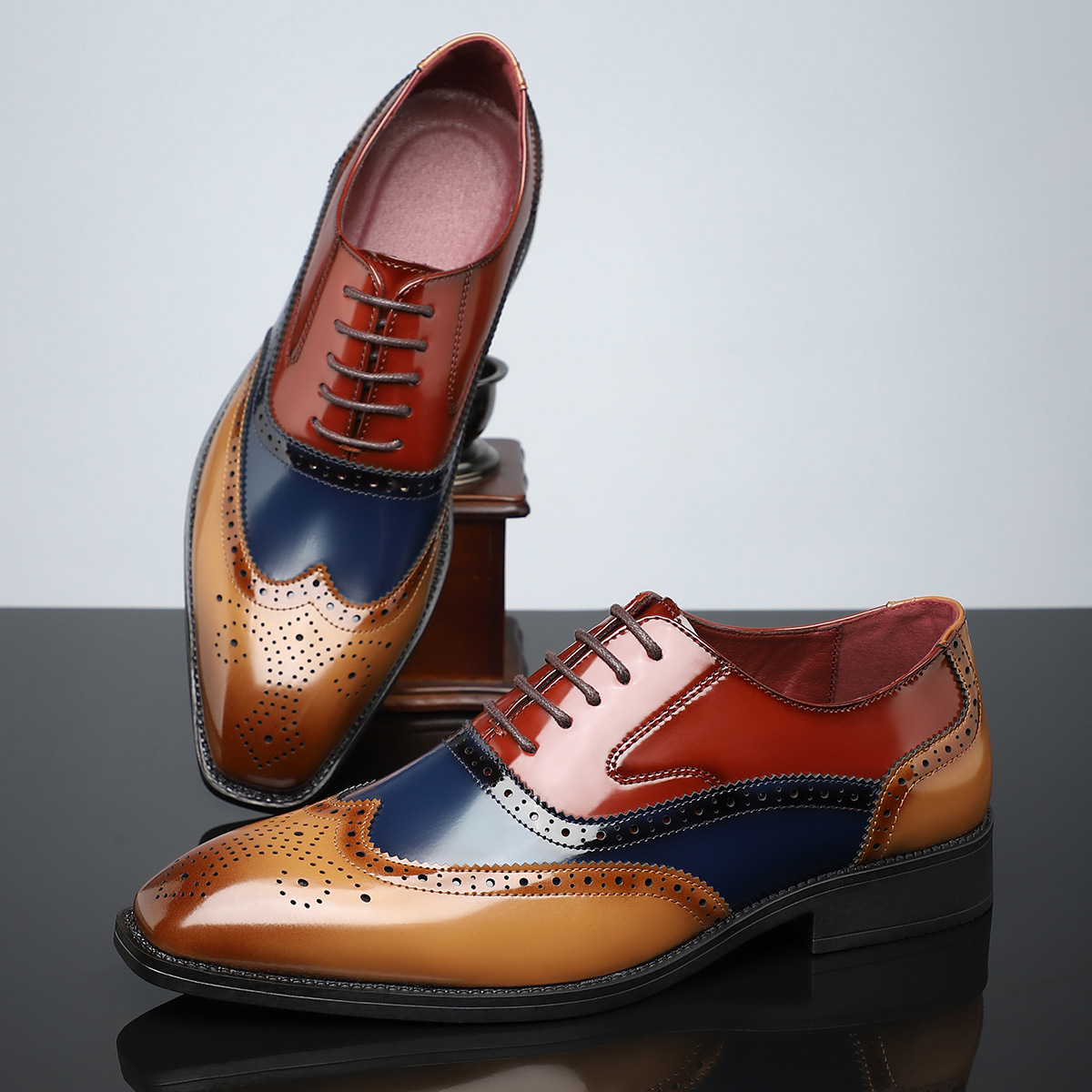 Stylish Men's Leather Oxfords