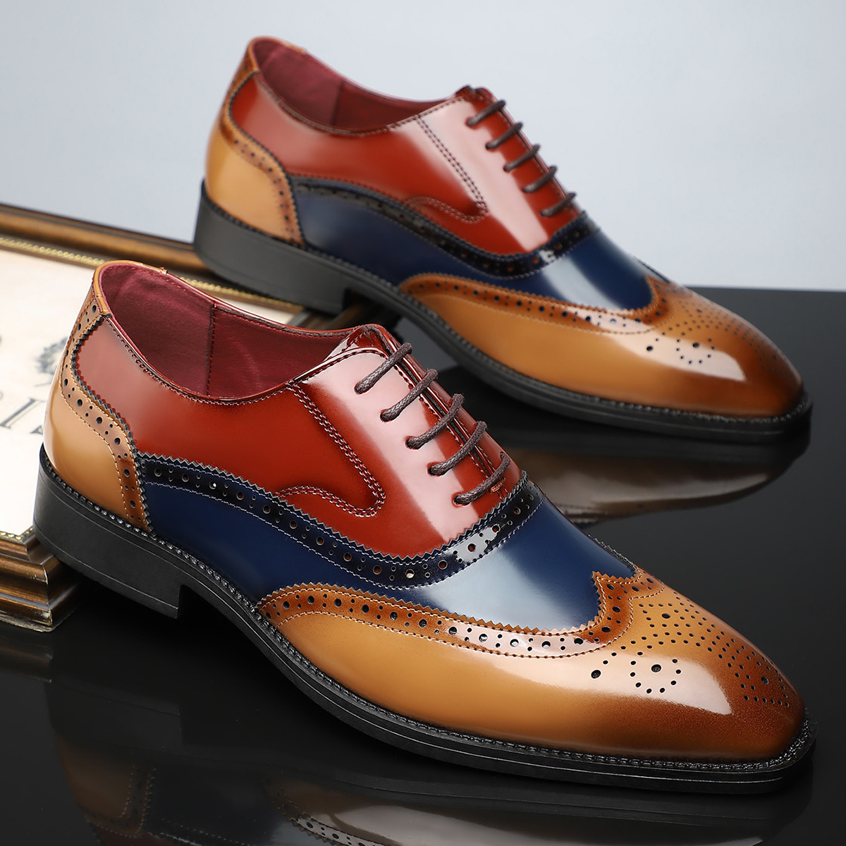Stylish Men's Leather Oxfords